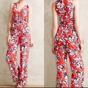 Yumi Kim 100% silk jumpsuit. Size Small. excellent condition!